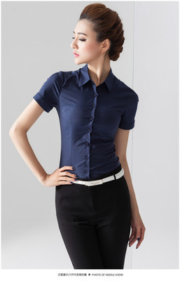G2000夏装新款女式衬衫 职场通勤与韩版时尚的完美融合